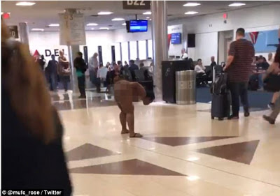 Shocking Woman Strolls Through Airport Naked Video Photos Amiloaded News