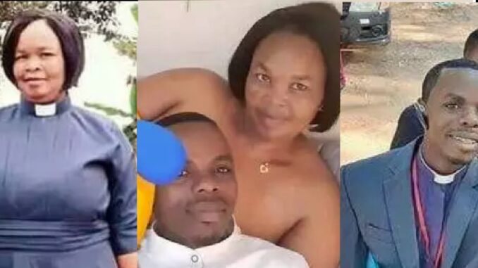 Drama As Pastor Caught In Leaked Sexual Scandal With Female Reverend Photos Video Amiloaded